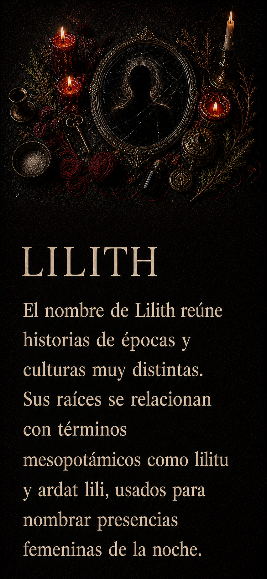 Página 1 de 25: Lilith, primera parte