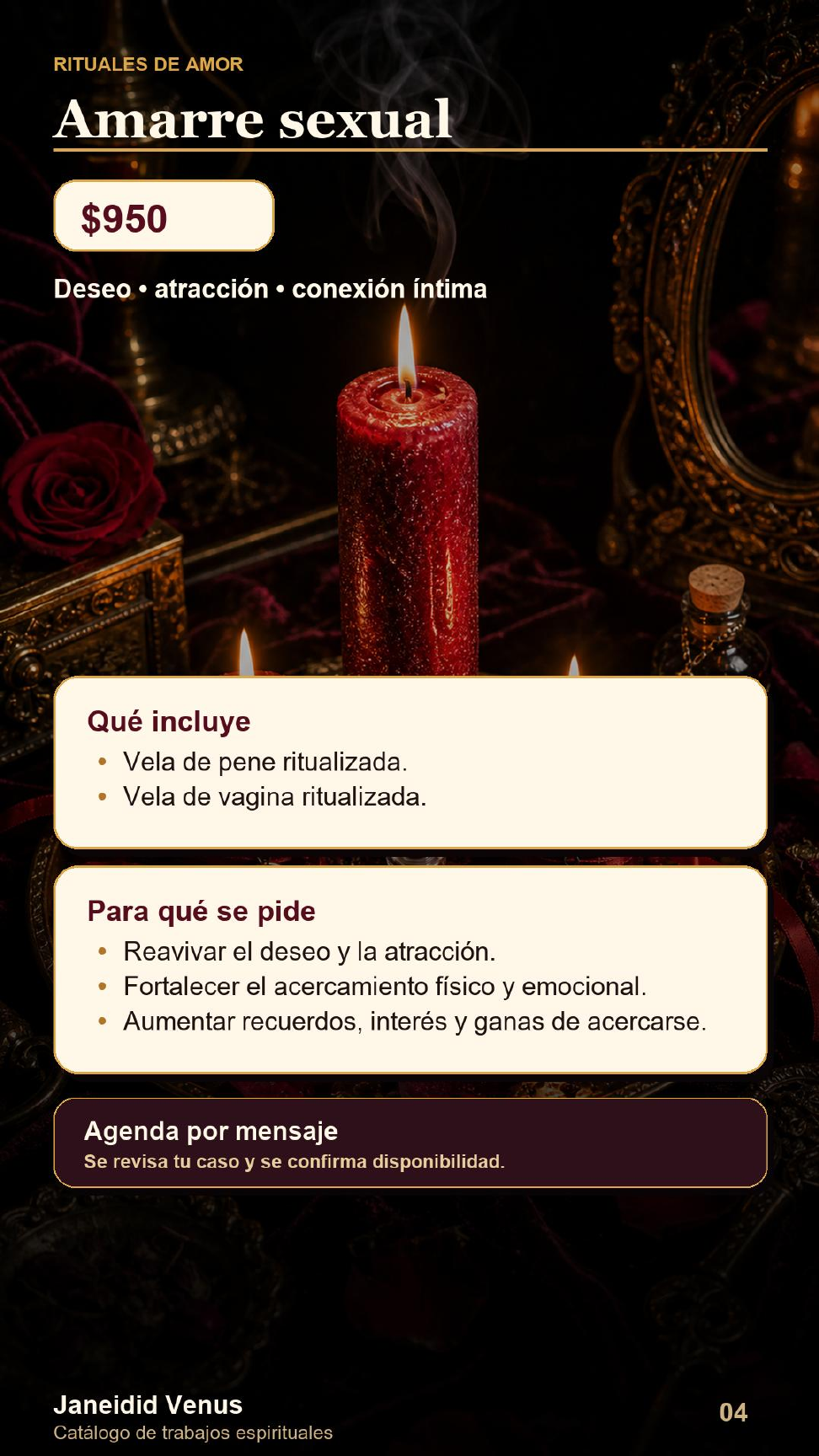 Página 4 de 10 del catálogo provisional de rituales